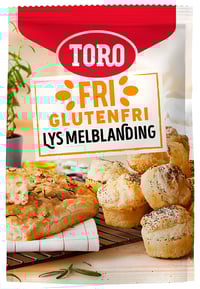 Melblanding Lys glutenfri 375g Toro