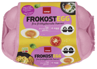 Coop Frokostegg Frittgående M/L 6pk