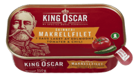 King Oscar Skinnfri Makrell Chili 110g
