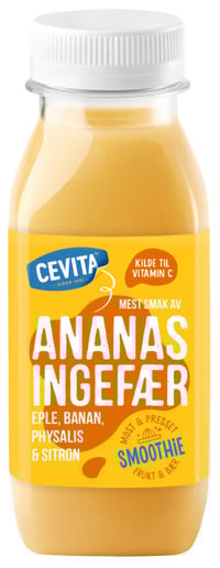 Smoothie Ananas&Ingefær 250ml Cevita