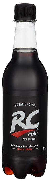Rc Cola uten Sukker 0.5l