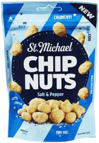 St.Michael Chip Nuts Salt & Pepper 110g