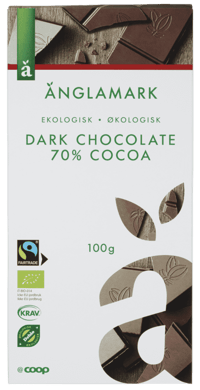 Änglamark Mørk Sjokolade 70% 100g