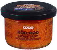 Caviar Red, Lumpfish Roe Msc White Logo