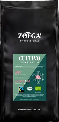 Zoegas Cultivo Hele Bønner 750g
