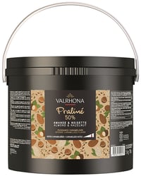 Mandel og Hasselnøtt Praline 50% 5kg Valrhona