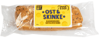 SUB Grov Ost og Skinke 165g