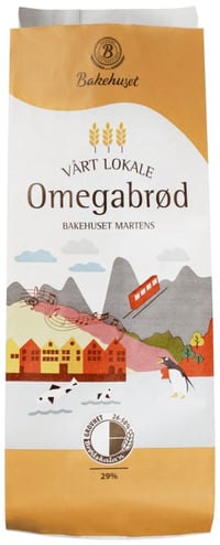Omega Brød 620g Martens