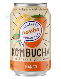 Nexba Kombucha Mango 0,33l boks