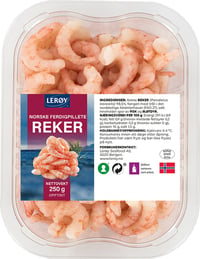 Ferdigpillede Reker Norske 250g Lerøy