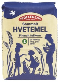 Hvete Sammalt Fin 1kg Møllerens