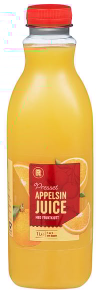Appelsinjuice m/Fruktkjøtt 1l Rema 1000