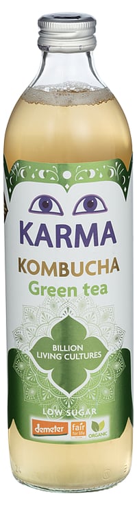 Kombucha Grønn Te 500ml Karma