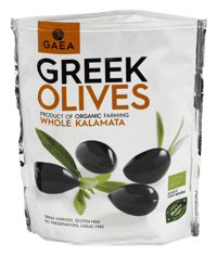 Gaea Organic Greek Olives Kalamata 150g