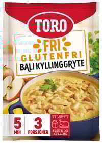 Bali Kyllinggryte glutenfri 70g Toro