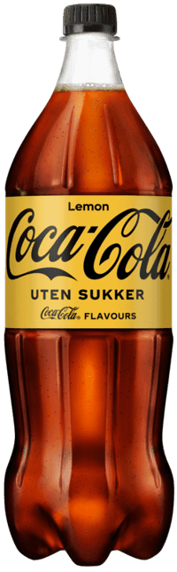 Coca-Cola Lemon Uten Sukker 1,5l