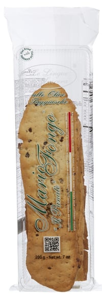 Flatbrød m/Oliven 200g Mario Fongo