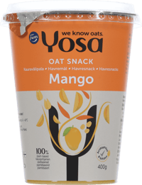 Fazer Yosa Havresnacks Mango 400g