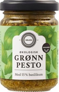 Pesto Grønn Økologisk 130g Helios