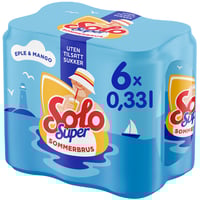 Solo Super Eple&Mango 0,33lx6 boks