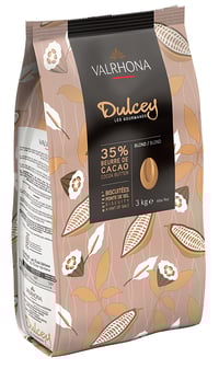Blond Sjokolade "dulcey" 35% Valrhona