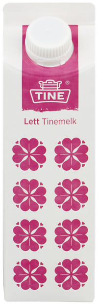 Tinemelk Lett 1.0% 1/2l Tine