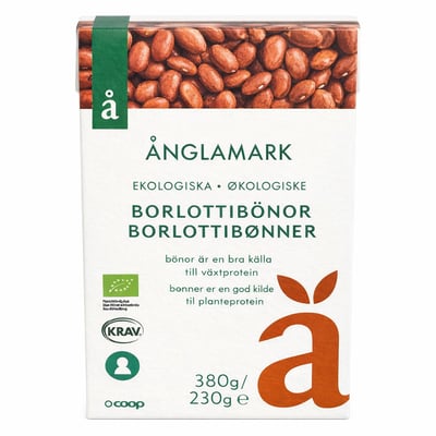 Änglamark Økologiske borlottibønner i lake