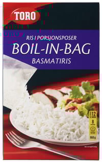 Basmatiris Boil In Bag 960g Toro