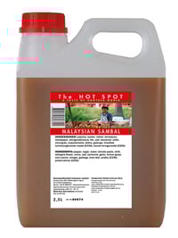 Malaysian Sambal 2,5liter Kanne