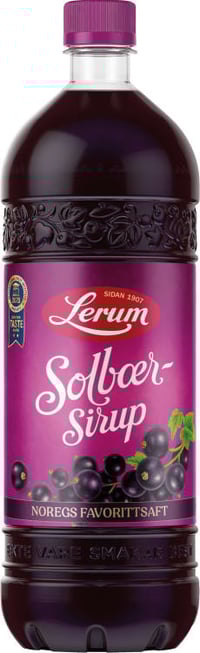 Solbærsirup 1,5l Lerum