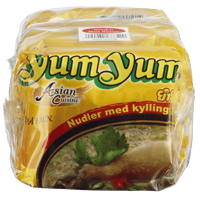 YumYum Kyllingnudler 5x60g