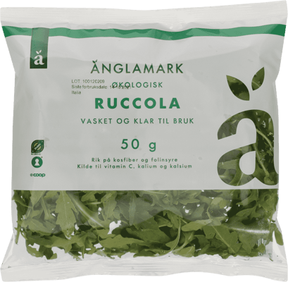 Änglamark Ruccola Vasket 50g