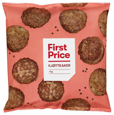 Kjøttkaker 1kg First Price