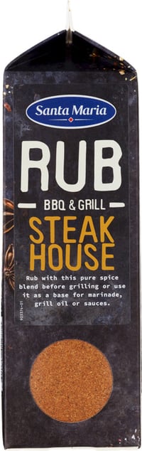 Bbq Rub Steakhouse 565g Santa Maria