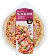 Pizza Skinke&Cheddar 330g Meny