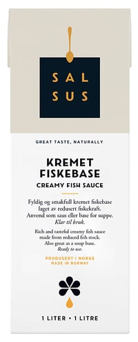 Kremet Fiskebase 1l Salsus