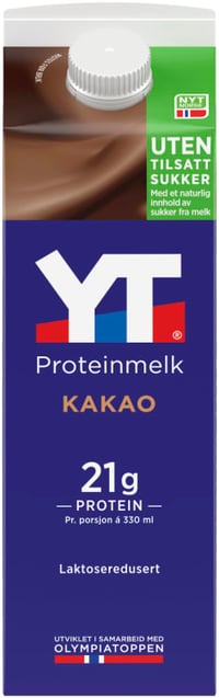 Yt Proteinmelk Kakao 1l Tine