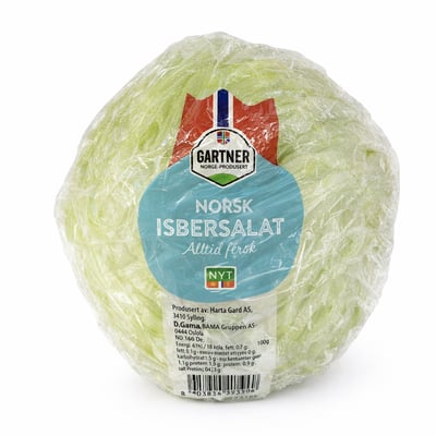 Norsk isbergsalat