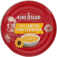 King Oscar Tunfisk i Solsikkeolje 160g