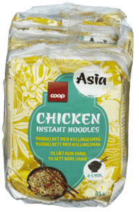 Coop Noodles Chicken 5x85g