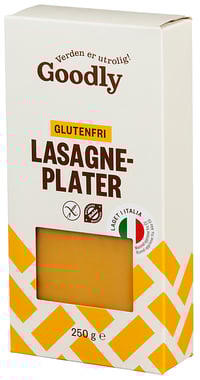 Lasagneplater Glutenfri 250g Goodly