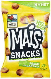 Dln Maissnacks Fresh Jalapeno 55g
