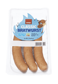 Coop Classic Bratwurst 240g