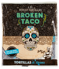 Tortilla Xl 4pk 245g Broken Taco