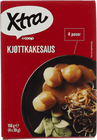X-tra Kjøttkakesaus 4pk