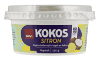 Coop Kokos Sitron Yoghurtalternativ 150g