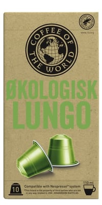 Cotw Lungo Økologisk Kapsel 10stk