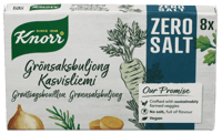 Knorr Buljongterninger Grønnsaker 0 salt
