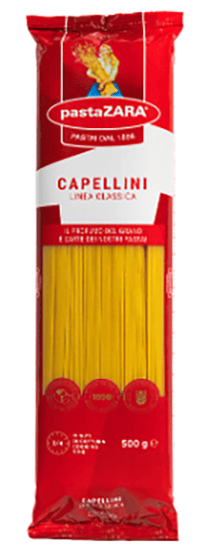 Capellini 500gr Pasta Zara