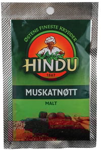 Muskatnøtt Malt 12g Pos Hindu
